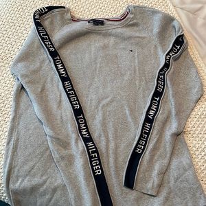 Tommy Hilfiger Sweater With Writing down the side